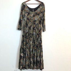 Free People Floral Maxi Dress